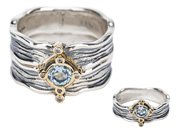2-Piece Rocks 'N Rivers Ring by Keith Jack