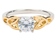 Trinity Knot Ring by Keith Jack