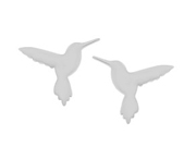 Hummingbird Earrings by Argent Whimsy