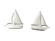 Sailboat Earrings by Argent Whimsy