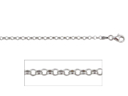 18" Rolo Sterling Silver Chain