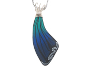 Butterfly Wing Pendant by Wanda Shum Designs 