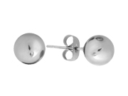 5mm Silver Ball Earrings