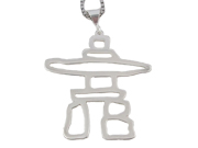 Inukshuk Pendant by Argent Whimsy