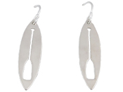 Paddle Earrings by Argent Whimsy