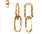 Paperclip Earrings by Steelx