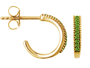 "August" Hoop Earrings by Steelx