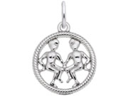 Gemini Zodiac Charm by Rembrandt
